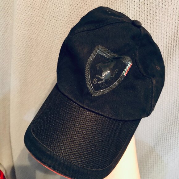 [WOMEN L] PUMA Ferrari Track Jacket & Cap Set Black F1 Racing Motorsport - Picture 9 of 10